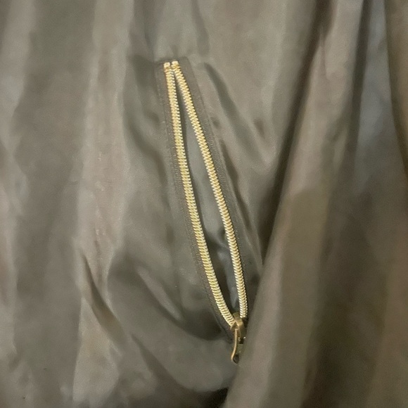 Victoria’s Secret Sport black oversized long jacket size Small - Picture 2 of 5